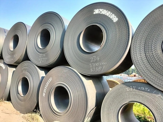 Black Q345B Q355 Carbon Steel Coil Hot Rolled Flat Rolled Steel Coil CE